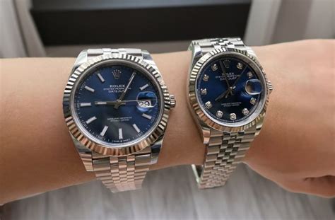 rolex datejust sizes.